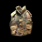 Military Camo Kevlar Flak Vest