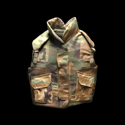 Military Camo Kevlar Flak Vest